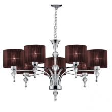 Impress lampa wisząca 7x60W E27 230V brązowa